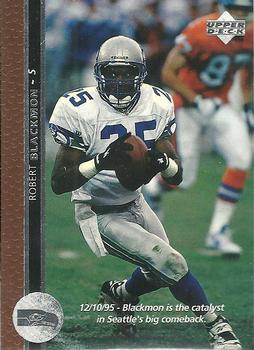 Robert Blackmon Seattle Seahawks 1996 Upper Deck NFL #238